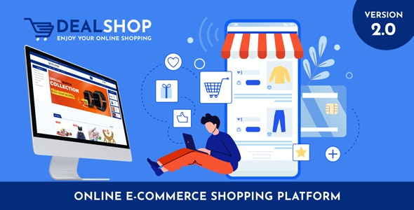 DealShop - Online Ecommerce Shopping Platform