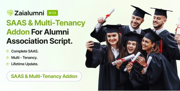 Zaialumni - Alumni Association SAAS With Multi-Tenancy Addo