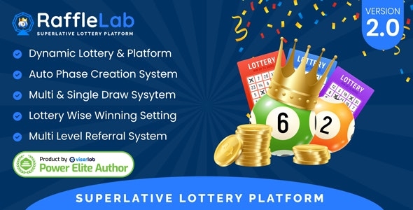 RaffleLab - Superlative Lottery Platform v1.1