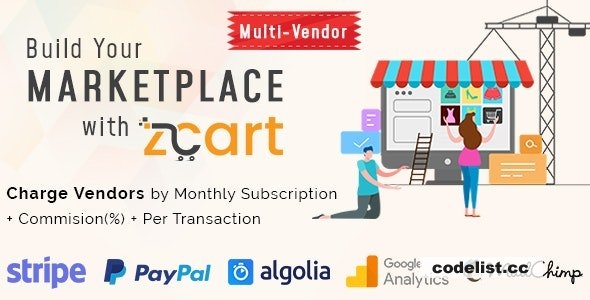 zCart Multi-Vendor eCommerce Marketplace v2.12.0