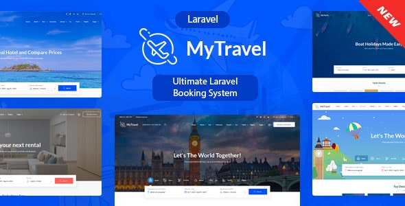 MyTravel - Ultimate Laravel Booking System