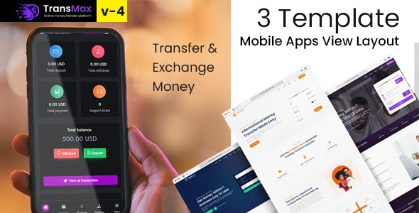 TRANS MAX - Online Money Transfer Platform