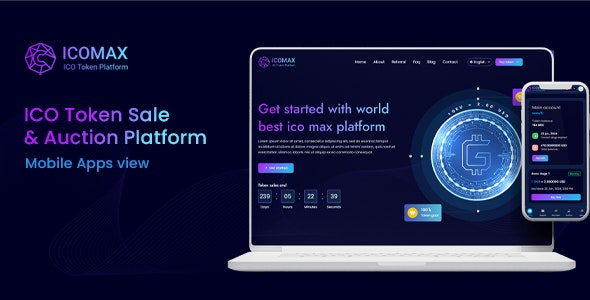 ICOMAX Token Sale & Auction Platform