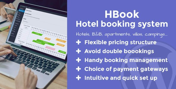 HBook - Hotel booking system - WordPress Plugin