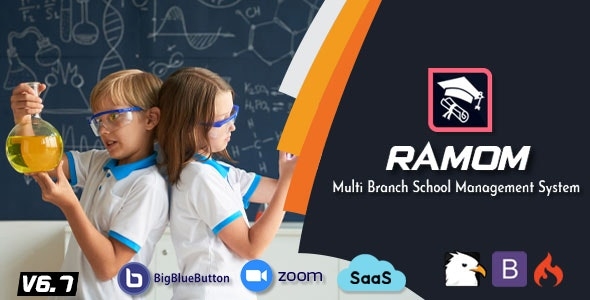 Ramom School - Multi Branch School Management System v6.7