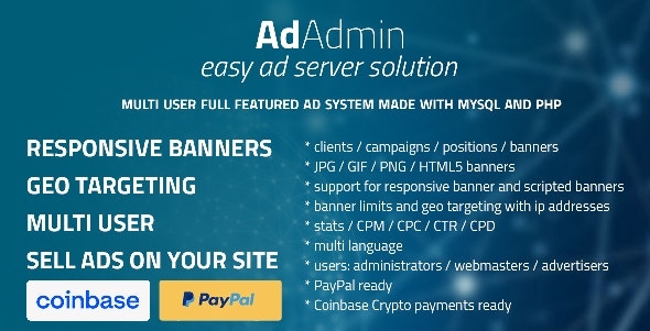 AdAdmin - Easy full featured ad server v4.2.6