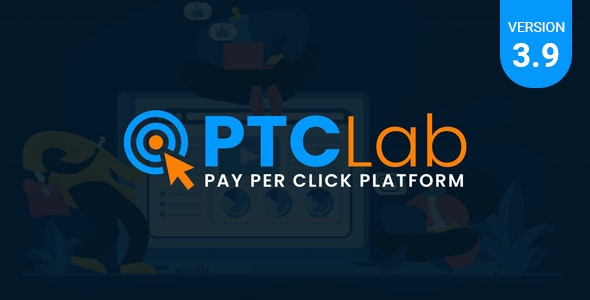 ptcLAB v3.8 - Pay Per Click Platform