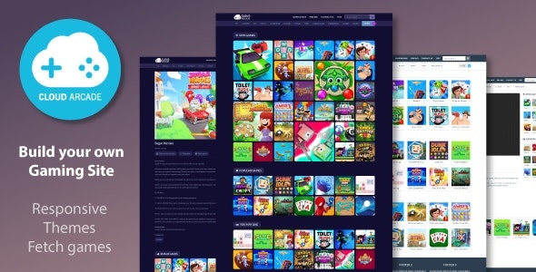 CloudArcade - HTML5 / Web Game Portal CMS
