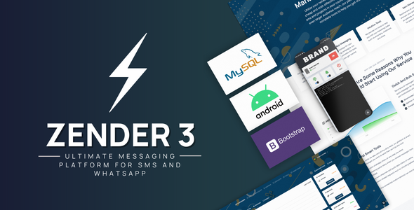 Zender - Messaging Platform for SMS, WhatsApp & use Android Devices as SMS Gateways (SaaS) v3.8.8