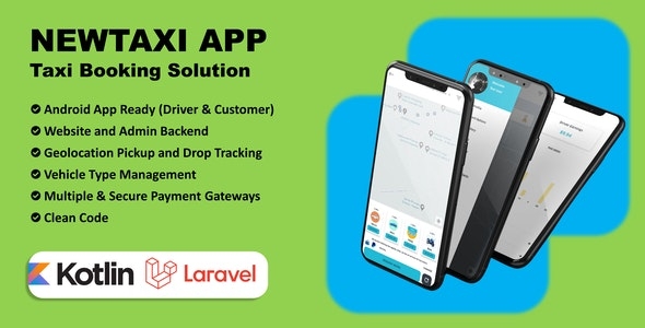 NewTaxi App - Online Taxi Booking App With Admin Panel & Driver. /User Panel | Multi Payment Gateways - v1.7