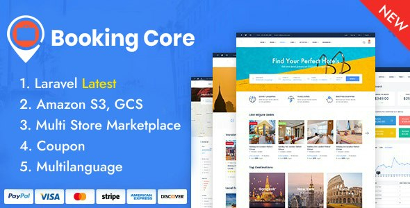 Booking Core v3.3 - Ultimate Booking System