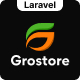 GroStore - Food & Grocery Laravel eCommerce with Admin Dashboard