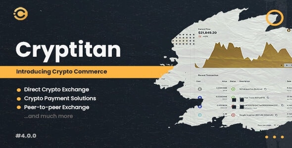 Cryptitan - Multi-featured Crypto Software & Digital Marketplace v5.1.1