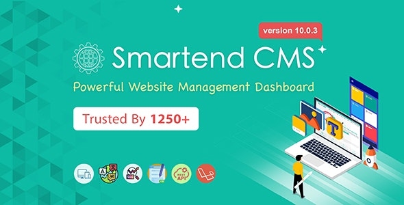 SmartEnd CMS - Laravel Admin Dashboard with Frontend and Restful API v10.0.3