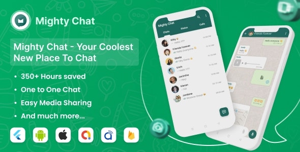 MightyChat- Chat App With Firebase Backend + Agora.io v4.6.3