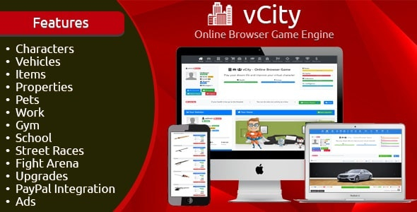 vCity - Online Browser Game