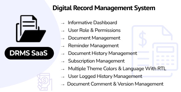 DRMS SaaS - Digital Record Management System