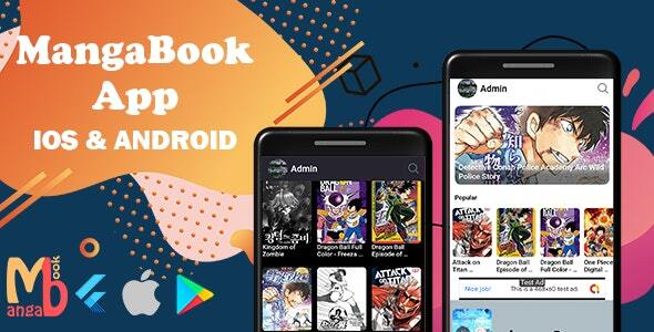 MangaBook - Flutter Manga App with Admin Panel