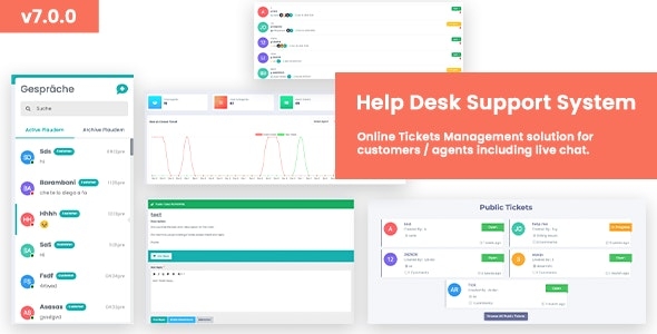 Support - All in-one Laravel Help Desk Support Management Solution v7.0.0