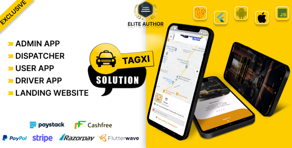 Tagxi - Complete Taxi Booking Solution