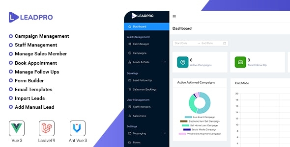 LeadPro - Lead Management CRM - v2.1.2