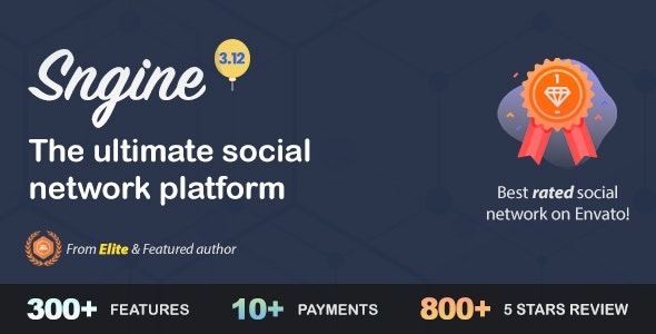 Sngine - The Ultimate PHP Social Network Platform v3.12