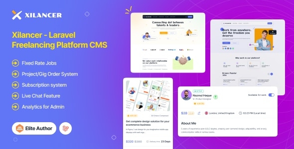 Xilancer – Freelancer Marketplace Platform with Services & Projects v2.3.0