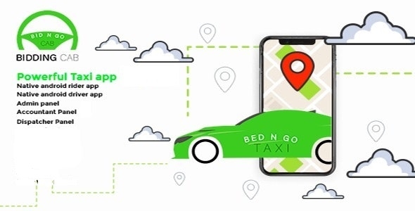 InDrive Bidding Clone- Complete Taxi App with Admin Panel v1.1