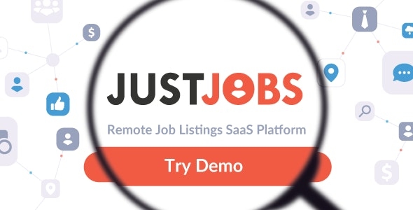 JustJobs - Remote Job Listings SaaS platform - v1.1.0