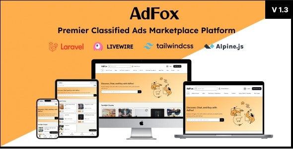 AdFox: Dual-Experience Classified Ads with App-Like Feel on Mobile & Web Interface - v1.2