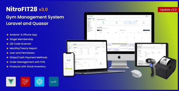 NitroFIT28 | Fitness & Gym Management System