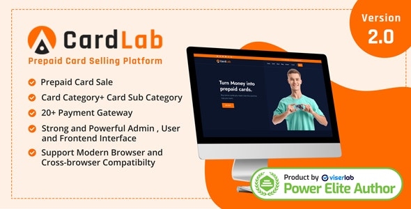 CardLab - Prepaid Card Selling Platform v2.0