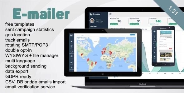 E-mailer, newsletter & mailing system v1.31