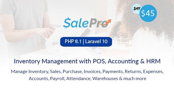 SalePro POS, Inventory Management System, HRM & Accounting v4.1.0