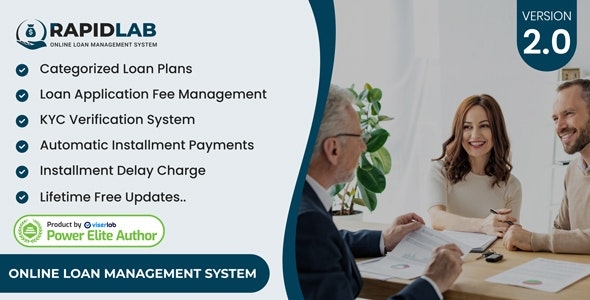 RapidLab - Online Loan Management System v1.1