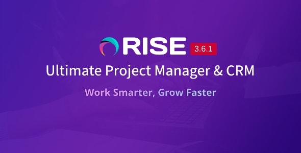 RISE - Ultimate Project Manager & CRM v3.6.1