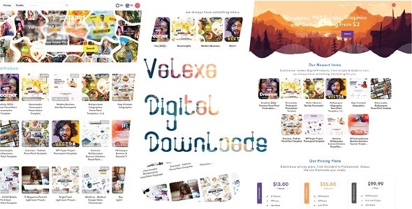 Valexa PHP Script For Selling Digital Products And Digital Downloads v4.3.0