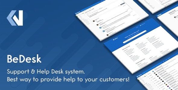 BeDesk - Customer Support Software & Helpdesk Ticketing System v2.0.2