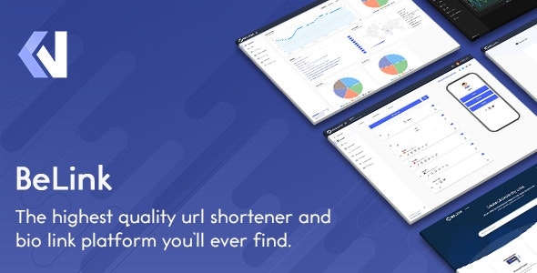 BeLink - Bio Link & URL Shortener Platform v3.0.8