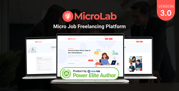 MicroLab - Micro Job Freelancing Platform v3.0