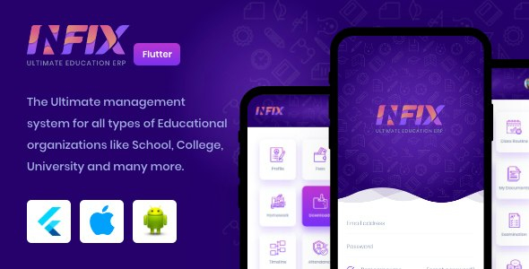 InfixEdu - Open Source Flutter for Android & iOS v2.7