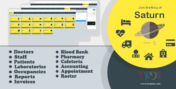 Saturn | Hospital Management System - v3.01