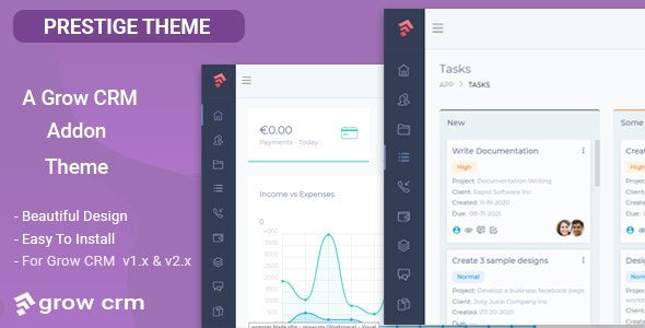 Prestige - Grow CRM Theme