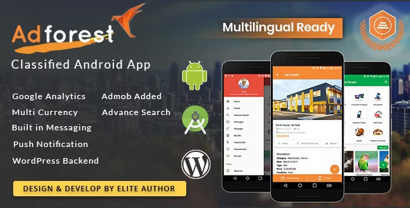 AdForest - Classified Native Android App v4.0.8