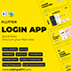 Pro Flutter Login App, Frontend, Backend, Firebase - Modern Minimal Flutter App for any Application
