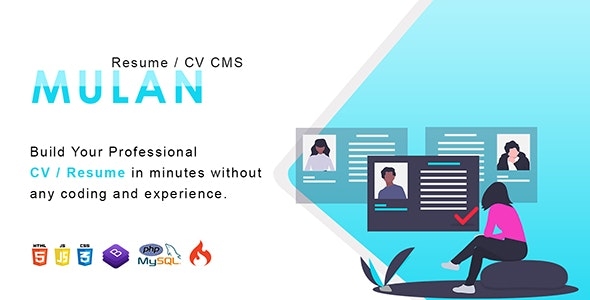 Mulan - Resume / CV CMS v2.4