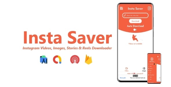 Insta Saver - Instagram Videos, Images, Stories & Reels Downloader | ADMOB, FIREBASE, ONESIGNAL v2.4.0