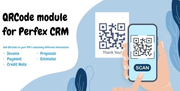 QR Code addon module for Perfex CRM v1.0.2