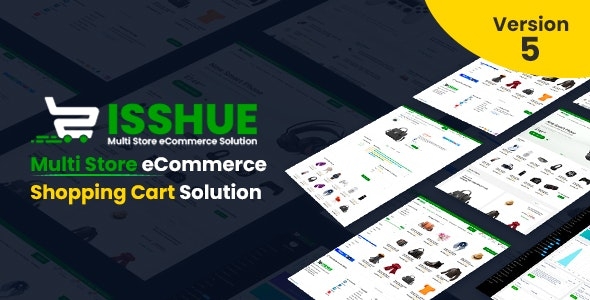 Isshue - Multi Store eCommerce Shopping Cart Solution v5.0