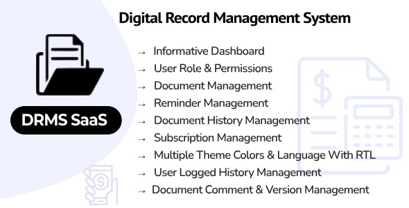 DRMS SaaS- Digital Record Management System v1.5